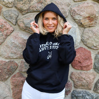 Varsity Hoodie - Black