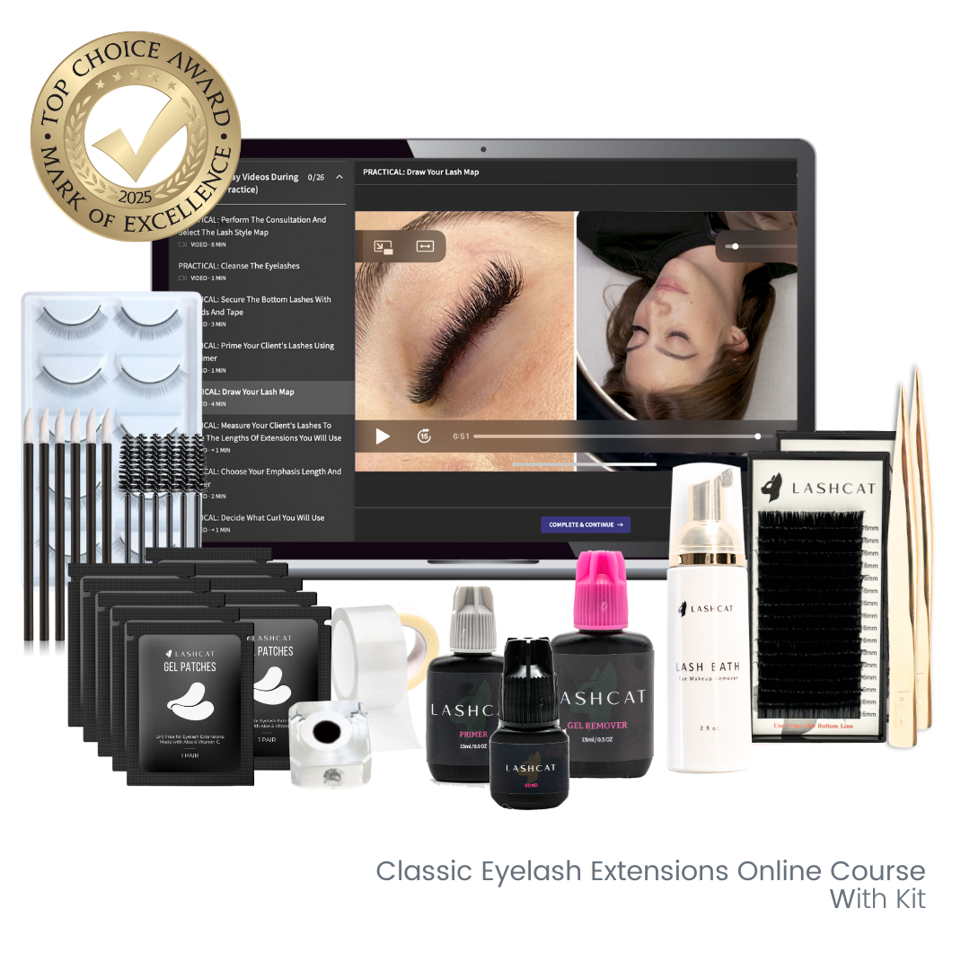 Classic Eyelash Extensions Online Course