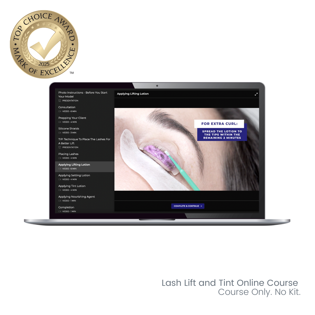 Lash Lift and Tint Online Course