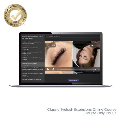 Classic Eyelash Extensions Online Course