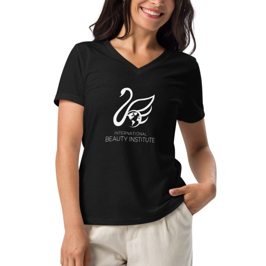 Signature V-Neck Tee - Black